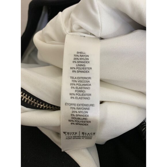 White House Black Market Sheath Dress Colorblock Mini Size 6 New  8748 - Picture 6 of 8